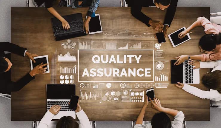 Quality Assurance workflow visualization